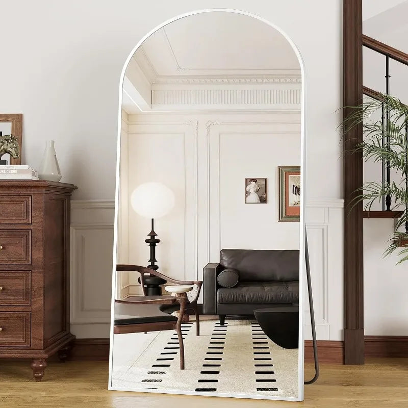 Arched Elegance Full-Length Mirror 76"x34"