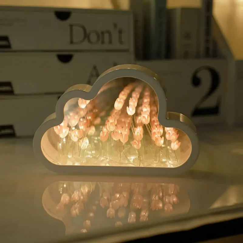 Tulip Cloud Night Lamp: A Dream in Bloom