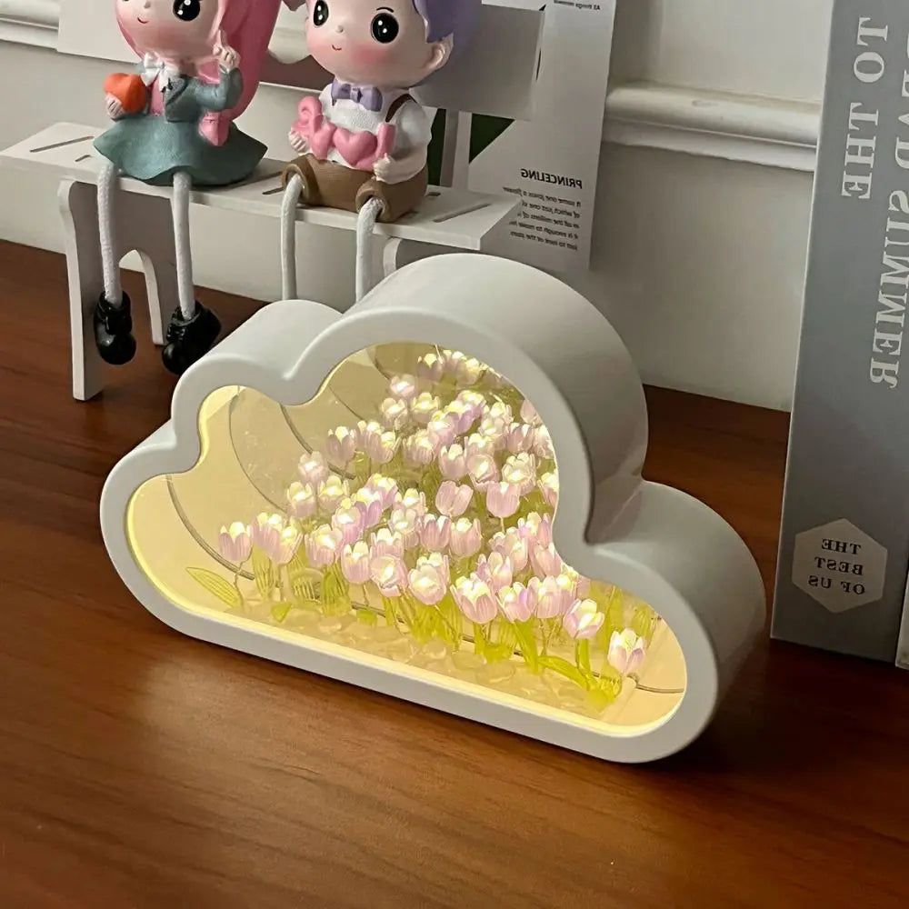 Tulip Cloud Night Lamp: A Dream in Bloom